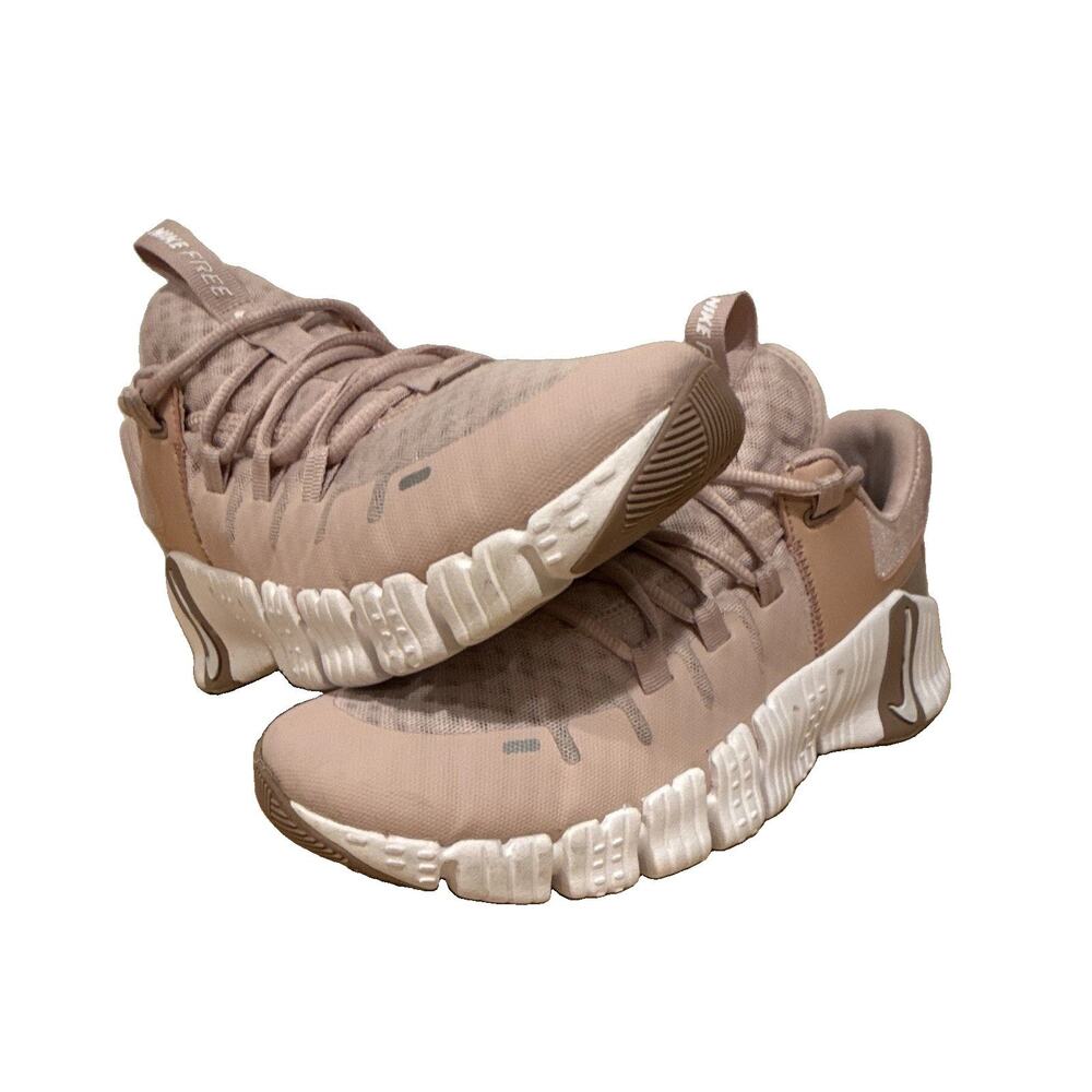 Nike Free Metcon 5 Pink/Oxford/Diffused Taupe Cross Training & Running Sneakers - Picture 4 of 9